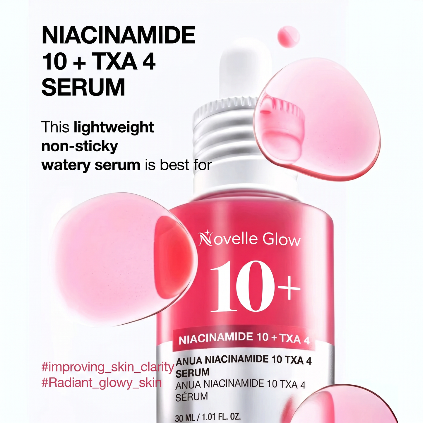 Niacinamide 10% + TXA 4% Dark Spot Correcting Serum – 30ml